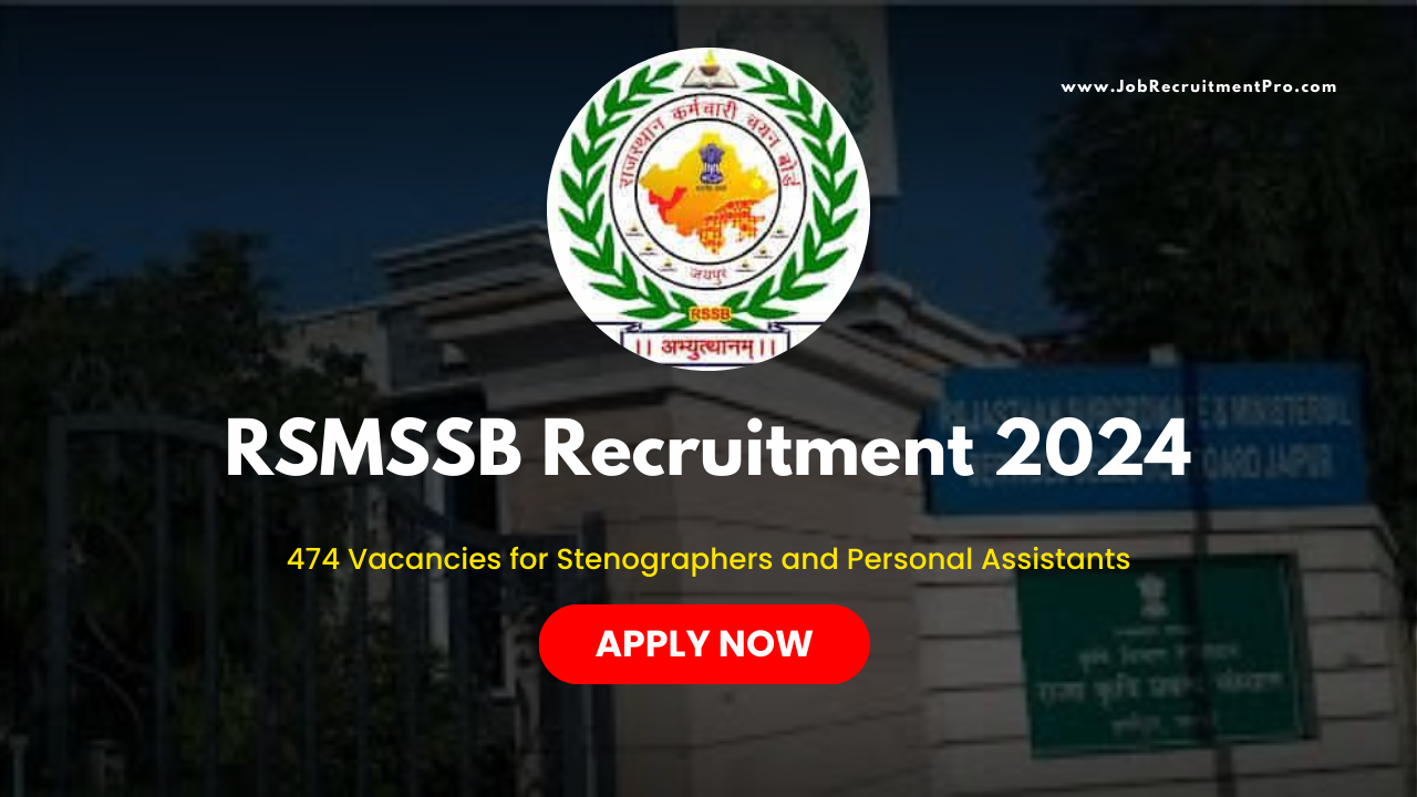 RSMSSB Recruitment 2024